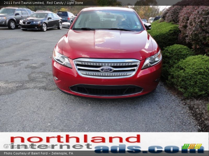 Red Candy / Light Stone 2011 Ford Taurus Limited