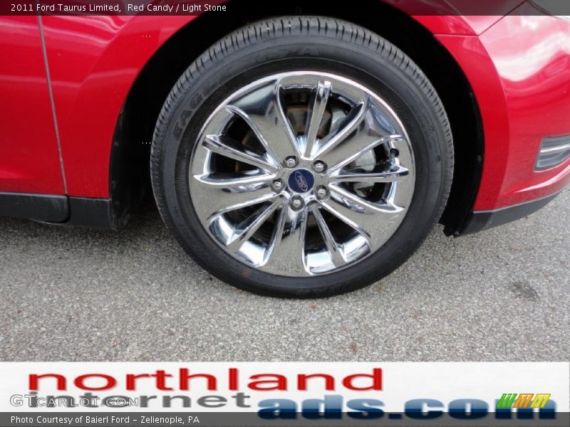 Red Candy / Light Stone 2011 Ford Taurus Limited