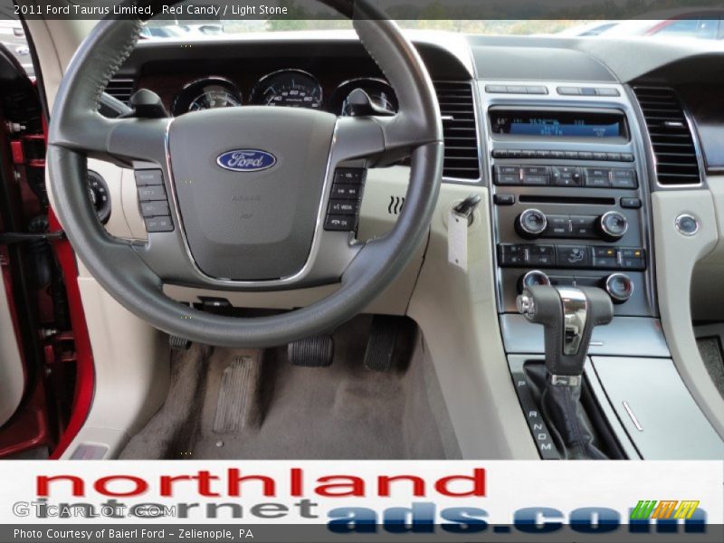 Red Candy / Light Stone 2011 Ford Taurus Limited