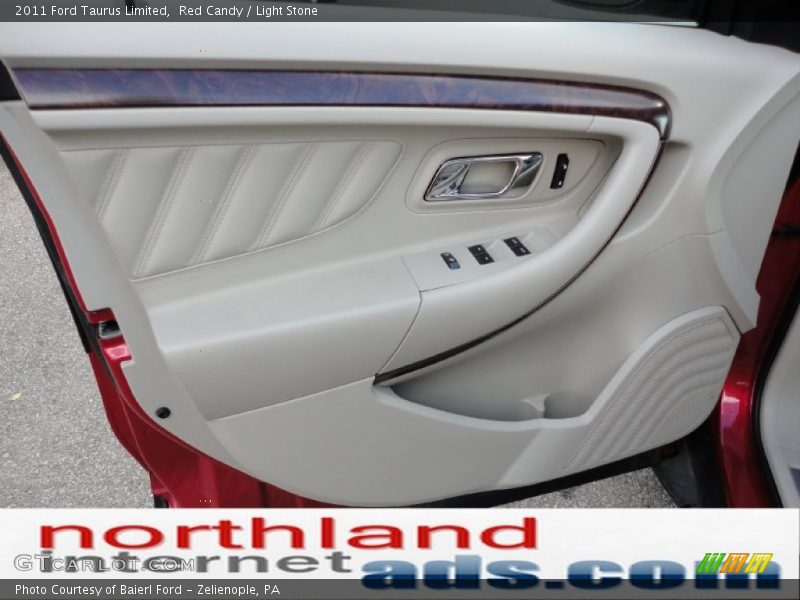 Red Candy / Light Stone 2011 Ford Taurus Limited