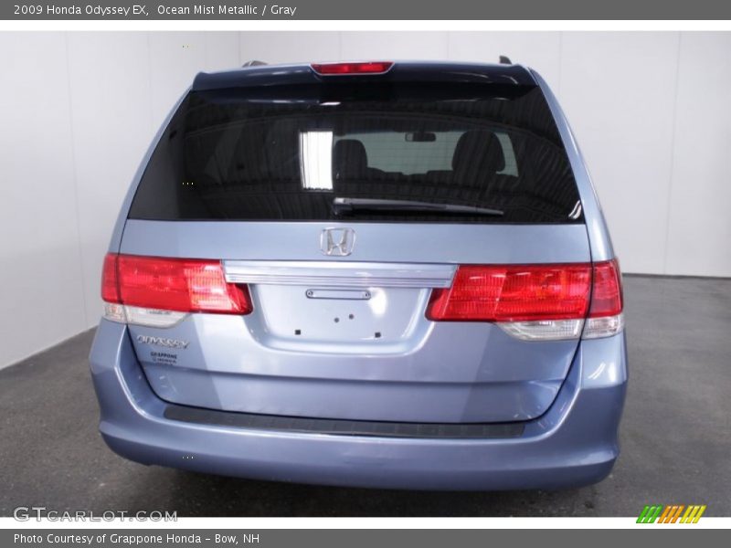 Ocean Mist Metallic / Gray 2009 Honda Odyssey EX