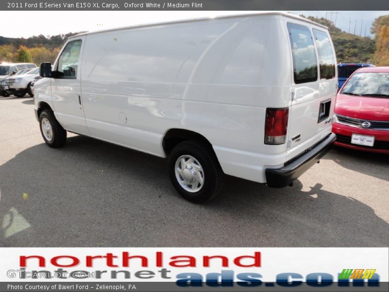 Oxford White / Medium Flint 2011 Ford E Series Van E150 XL Cargo