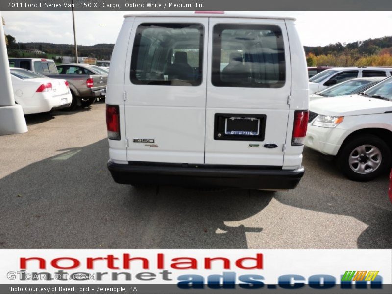 Oxford White / Medium Flint 2011 Ford E Series Van E150 XL Cargo