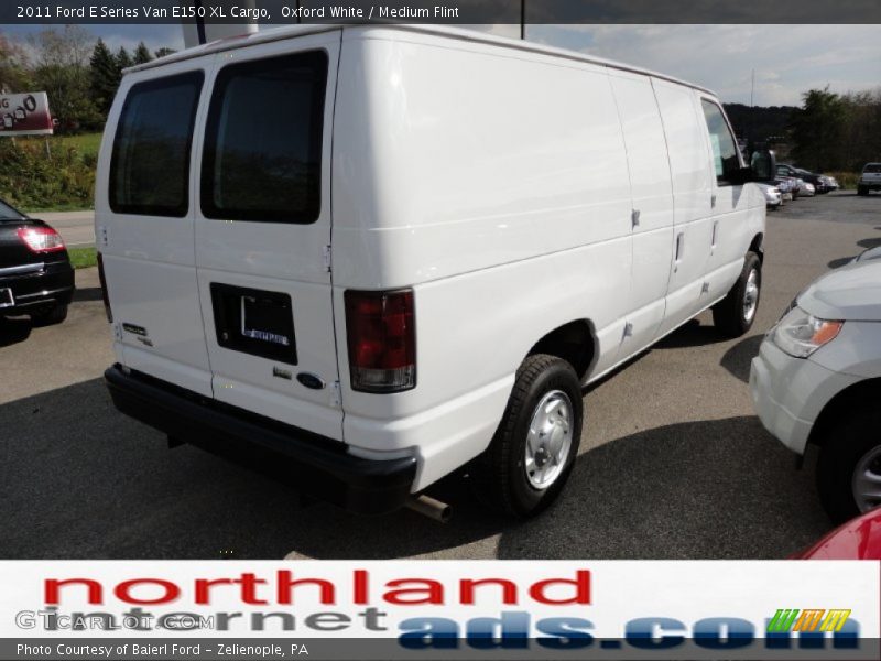 Oxford White / Medium Flint 2011 Ford E Series Van E150 XL Cargo