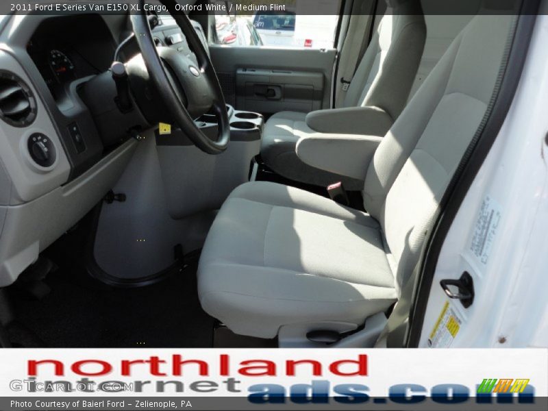 Oxford White / Medium Flint 2011 Ford E Series Van E150 XL Cargo