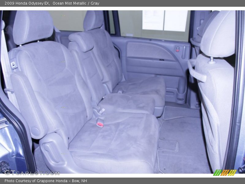 Ocean Mist Metallic / Gray 2009 Honda Odyssey EX