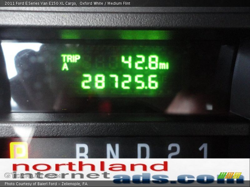 Oxford White / Medium Flint 2011 Ford E Series Van E150 XL Cargo