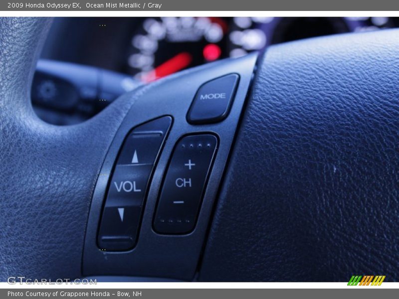 Ocean Mist Metallic / Gray 2009 Honda Odyssey EX