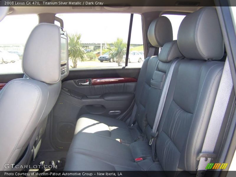 Titanium Silver Metallic / Dark Gray 2008 Lexus GX 470