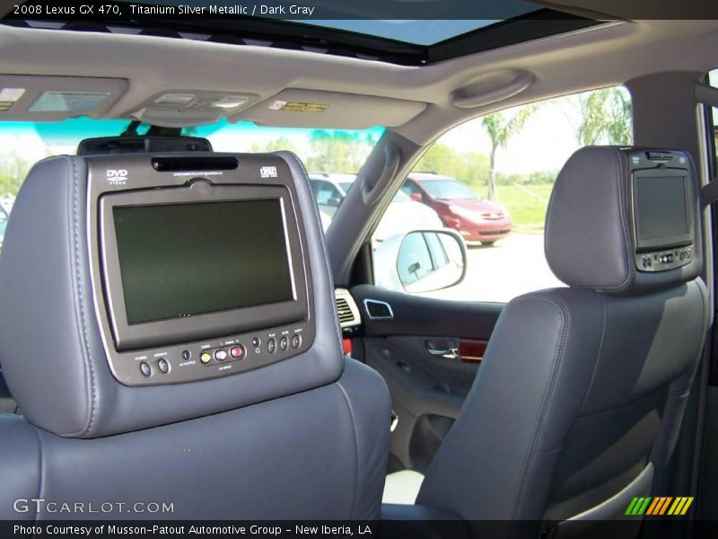 Titanium Silver Metallic / Dark Gray 2008 Lexus GX 470