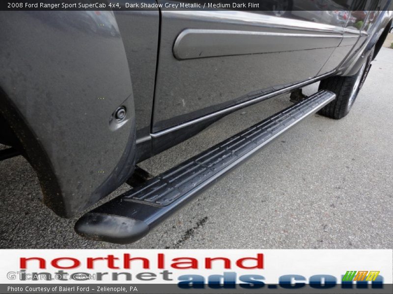 Dark Shadow Grey Metallic / Medium Dark Flint 2008 Ford Ranger Sport SuperCab 4x4
