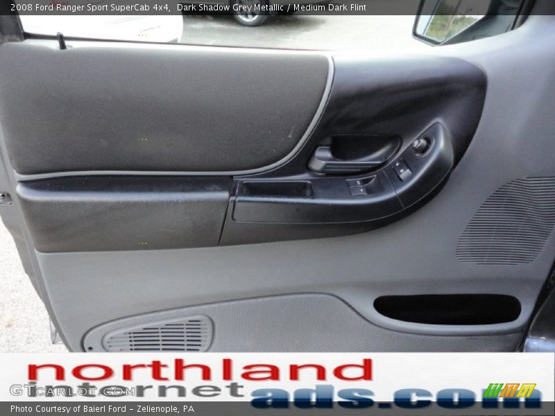 Dark Shadow Grey Metallic / Medium Dark Flint 2008 Ford Ranger Sport SuperCab 4x4