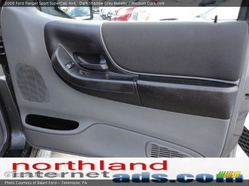 Dark Shadow Grey Metallic / Medium Dark Flint 2008 Ford Ranger Sport SuperCab 4x4