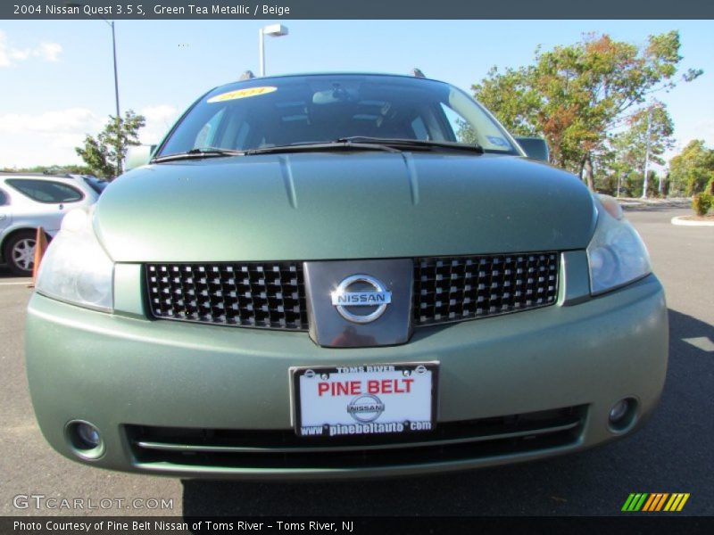 Green Tea Metallic / Beige 2004 Nissan Quest 3.5 S