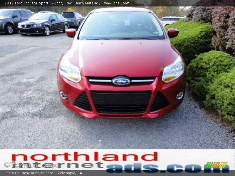Red Candy Metallic / Two-Tone Sport 2012 Ford Focus SE Sport 5-Door