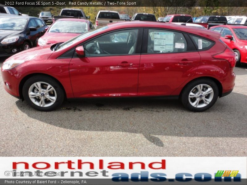 Red Candy Metallic / Two-Tone Sport 2012 Ford Focus SE Sport 5-Door