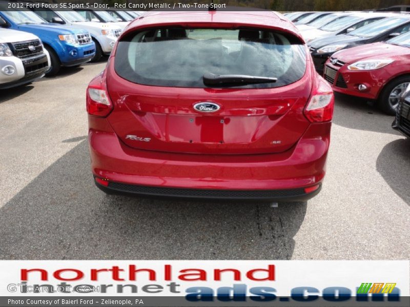 Red Candy Metallic / Two-Tone Sport 2012 Ford Focus SE Sport 5-Door