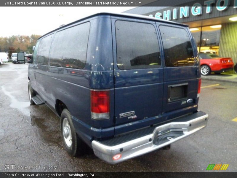 Dark Blue Pearl Metallic / Medium Flint 2011 Ford E Series Van E150 XL Cargo