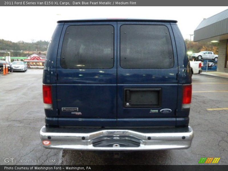 Dark Blue Pearl Metallic / Medium Flint 2011 Ford E Series Van E150 XL Cargo