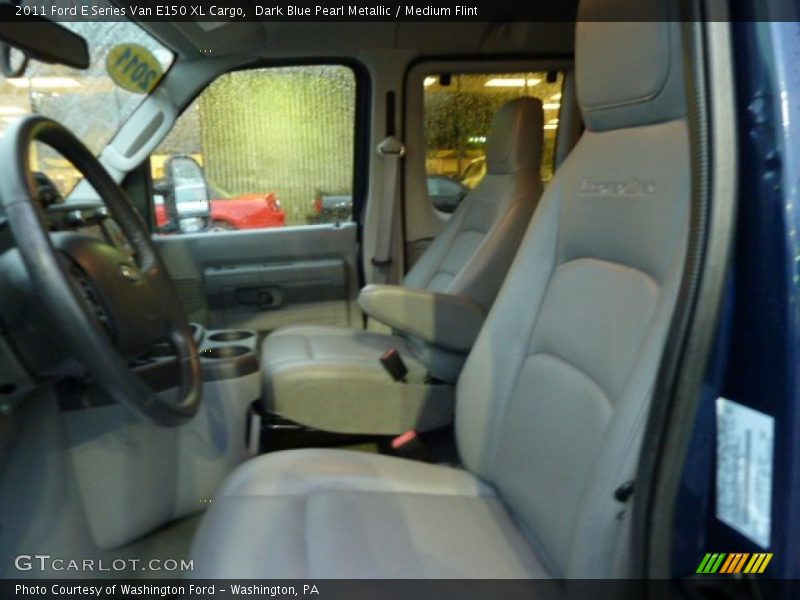Dark Blue Pearl Metallic / Medium Flint 2011 Ford E Series Van E150 XL Cargo