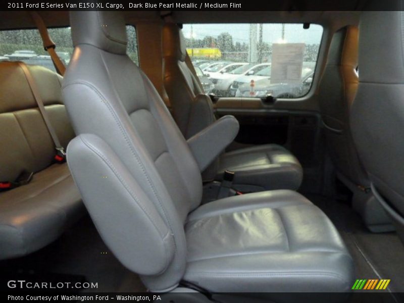 Dark Blue Pearl Metallic / Medium Flint 2011 Ford E Series Van E150 XL Cargo