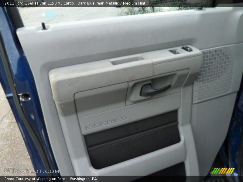 Dark Blue Pearl Metallic / Medium Flint 2011 Ford E Series Van E150 XL Cargo