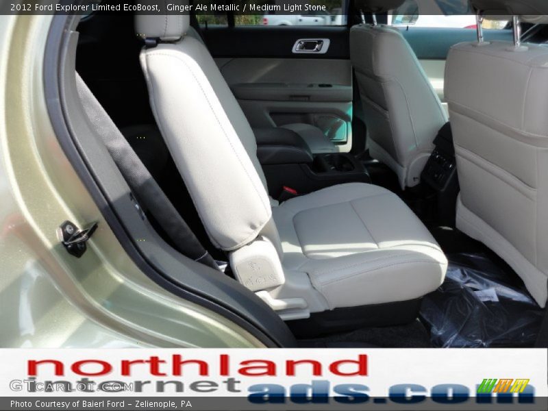 Ginger Ale Metallic / Medium Light Stone 2012 Ford Explorer Limited EcoBoost