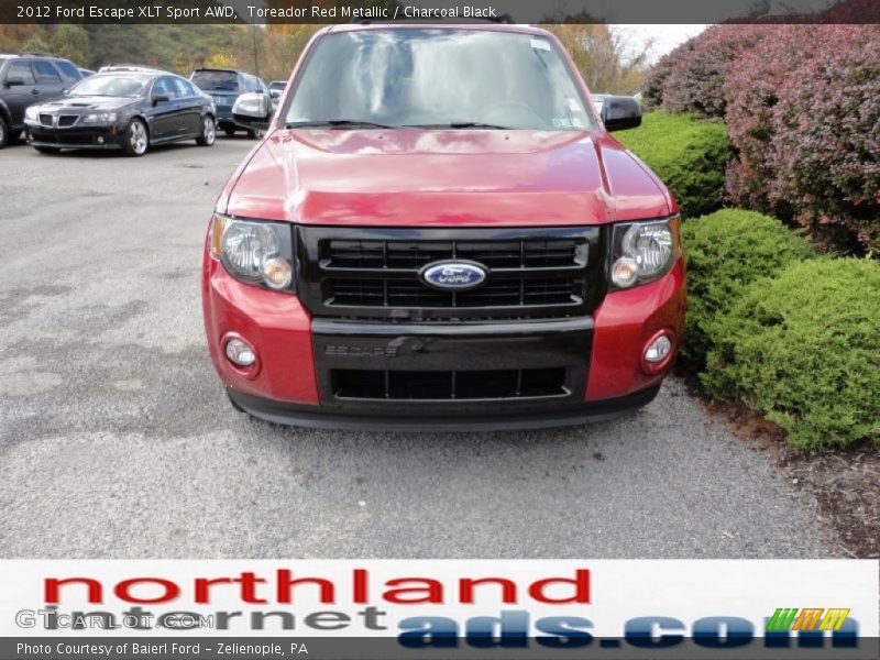 Toreador Red Metallic / Charcoal Black 2012 Ford Escape XLT Sport AWD