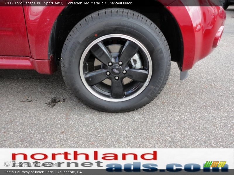 Toreador Red Metallic / Charcoal Black 2012 Ford Escape XLT Sport AWD