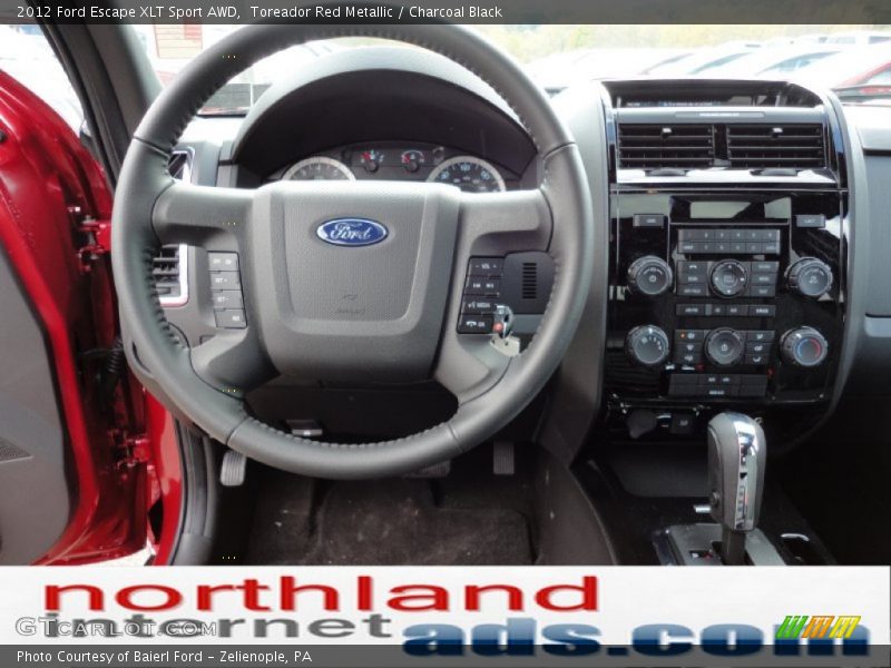 Toreador Red Metallic / Charcoal Black 2012 Ford Escape XLT Sport AWD