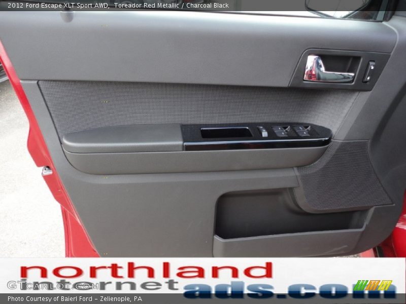 Toreador Red Metallic / Charcoal Black 2012 Ford Escape XLT Sport AWD
