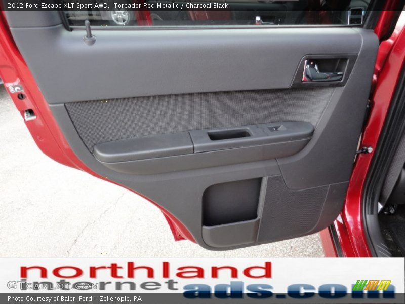 Toreador Red Metallic / Charcoal Black 2012 Ford Escape XLT Sport AWD