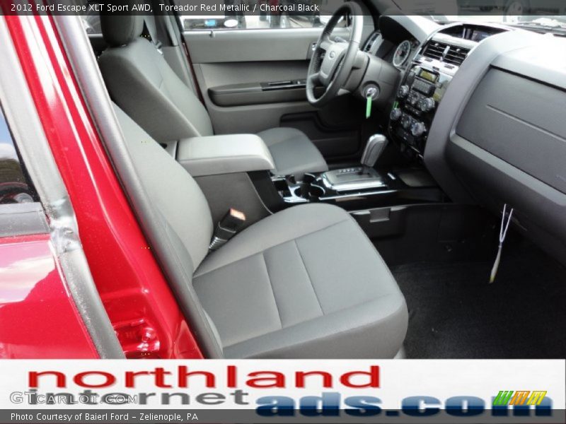 Toreador Red Metallic / Charcoal Black 2012 Ford Escape XLT Sport AWD