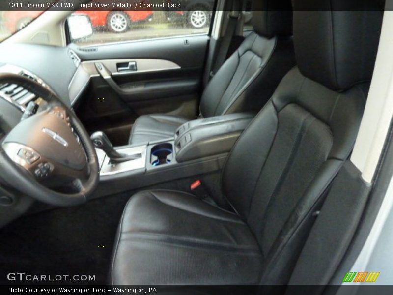 Ingot Silver Metallic / Charcoal Black 2011 Lincoln MKX FWD