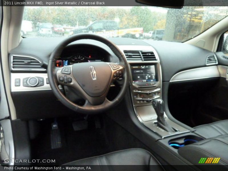 Ingot Silver Metallic / Charcoal Black 2011 Lincoln MKX FWD