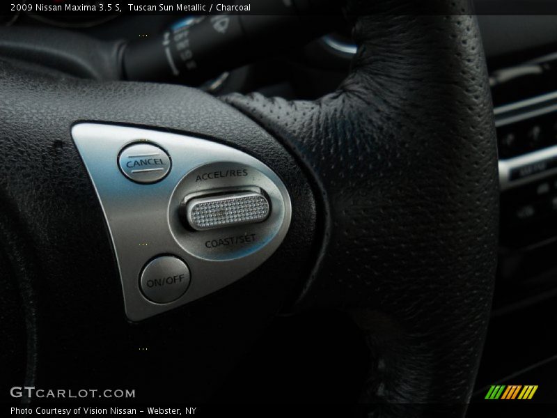 Tuscan Sun Metallic / Charcoal 2009 Nissan Maxima 3.5 S