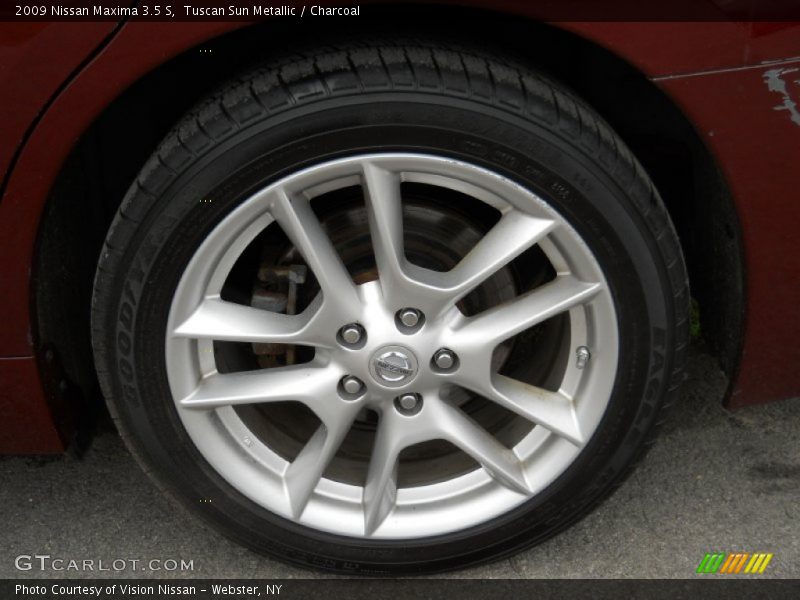 Tuscan Sun Metallic / Charcoal 2009 Nissan Maxima 3.5 S