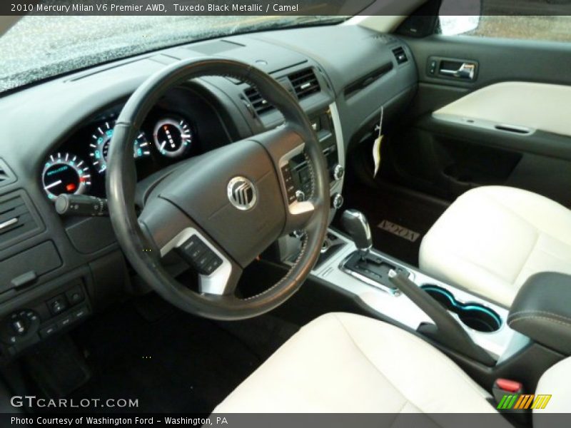  2010 Milan V6 Premier AWD Camel Interior