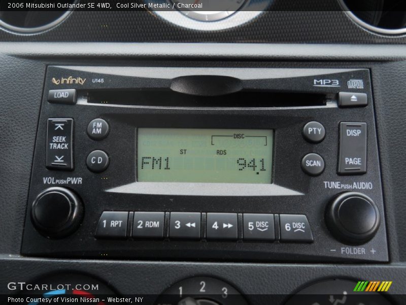 Audio System of 2006 Outlander SE 4WD