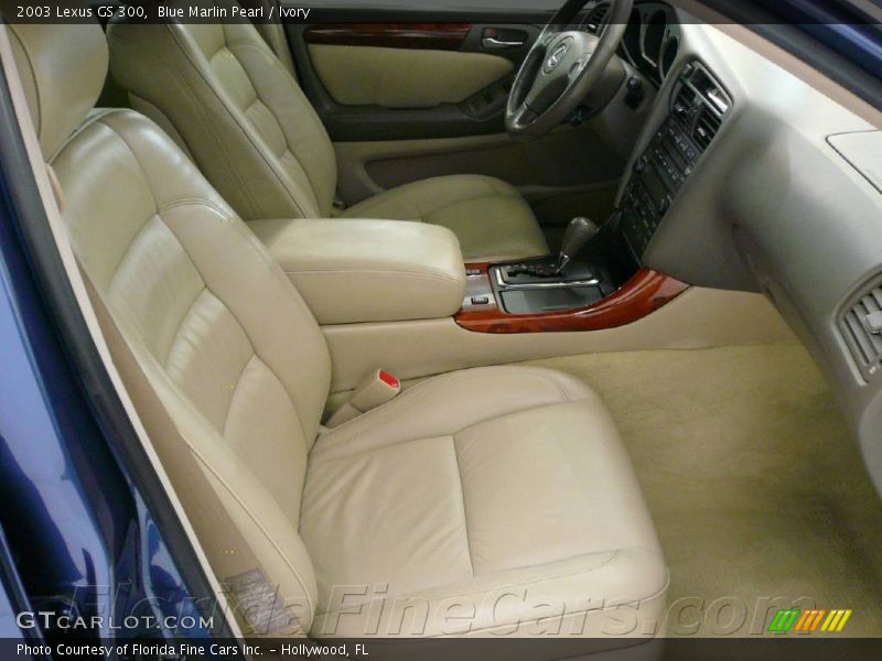 Blue Marlin Pearl / Ivory 2003 Lexus GS 300