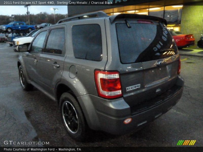 Sterling Grey Metallic / Charcoal Black 2011 Ford Escape XLT Sport 4WD