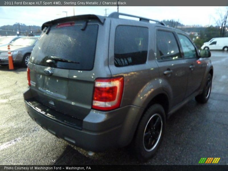 Sterling Grey Metallic / Charcoal Black 2011 Ford Escape XLT Sport 4WD