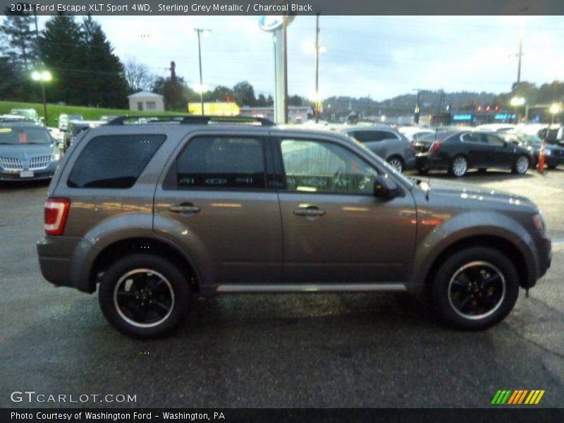 Sterling Grey Metallic / Charcoal Black 2011 Ford Escape XLT Sport 4WD