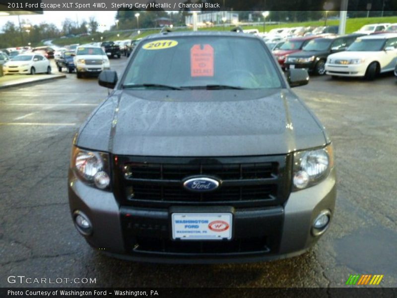 Sterling Grey Metallic / Charcoal Black 2011 Ford Escape XLT Sport 4WD