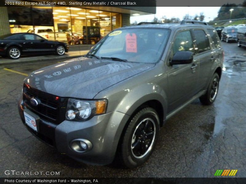 Sterling Grey Metallic / Charcoal Black 2011 Ford Escape XLT Sport 4WD