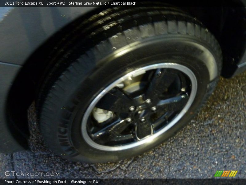 Sterling Grey Metallic / Charcoal Black 2011 Ford Escape XLT Sport 4WD