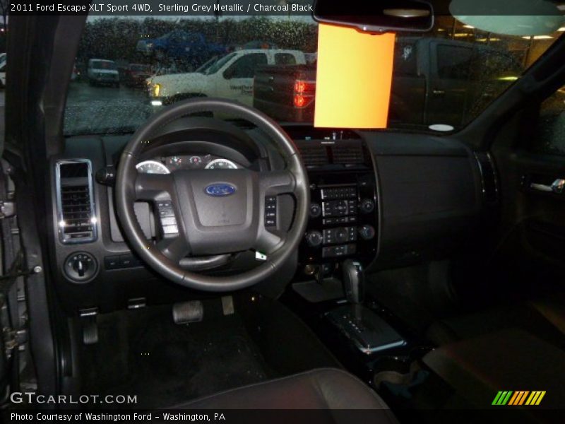 Sterling Grey Metallic / Charcoal Black 2011 Ford Escape XLT Sport 4WD