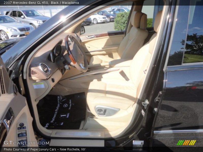 Black / Macadamia 2007 Mercedes-Benz GL 450