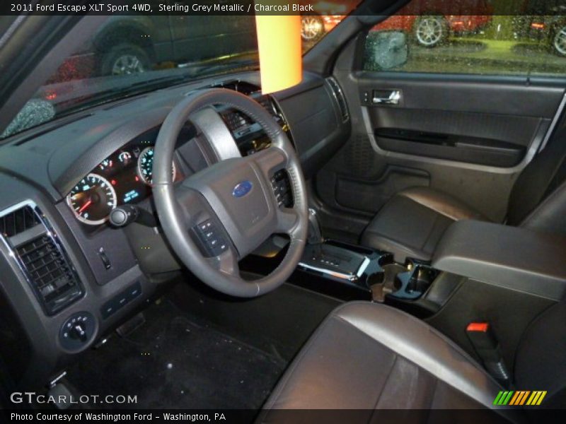 Sterling Grey Metallic / Charcoal Black 2011 Ford Escape XLT Sport 4WD