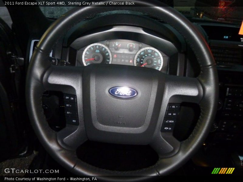 Sterling Grey Metallic / Charcoal Black 2011 Ford Escape XLT Sport 4WD